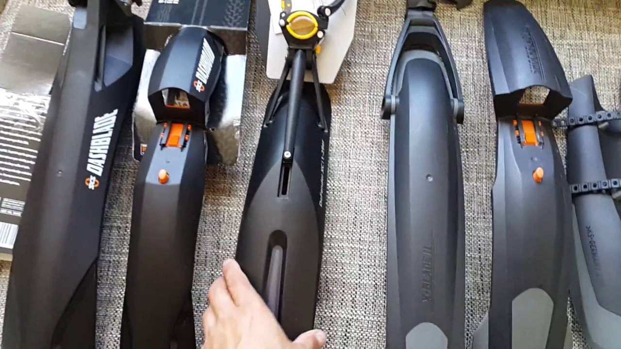 Обзор щитков для велосипеда SKS и Topeak