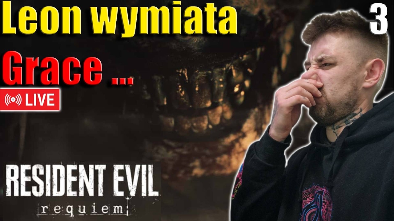 ❗Leon to zabijaka❗ Resident Evil Requiem🔴NA ŻYWO