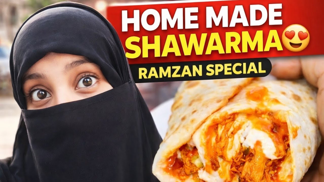 Aaj iftari me ghar me hi shawarma banaye! Kaafi din baad kuch purane dosto se mili😍 #dalyvlog 