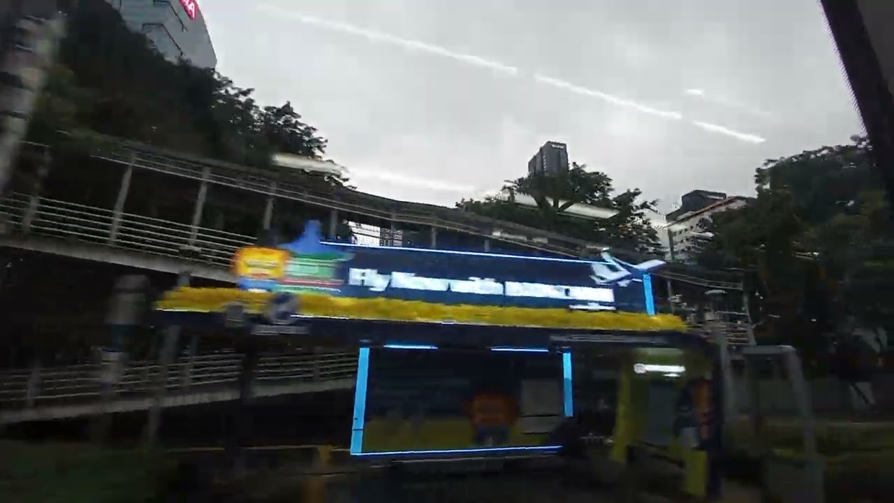 View jakarta dari dalam transjakarta #jakarta #transjakarta