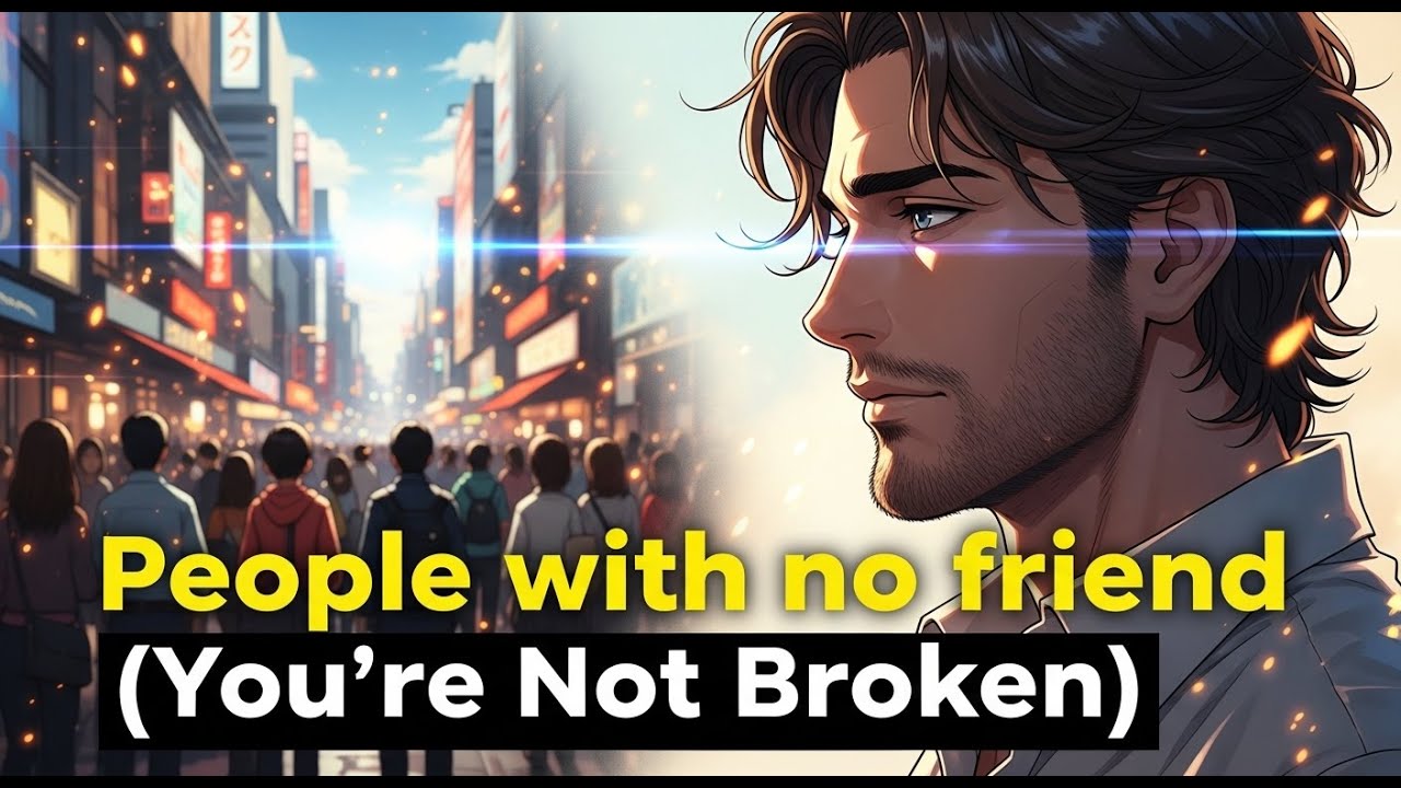 If You Have Few Or No Friends, You Are Not Broken | Finding Peace In Solitude