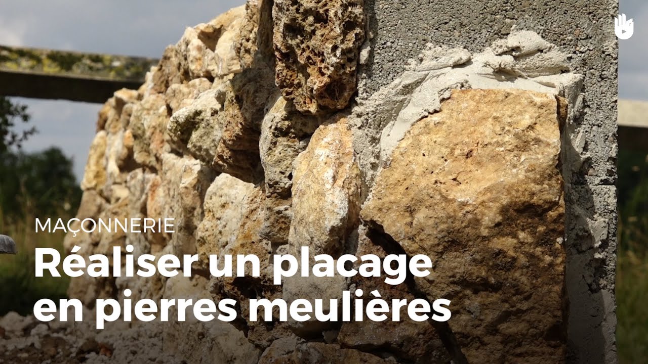 Réaliser un Placage En Pierres Meulières | Bricolage
