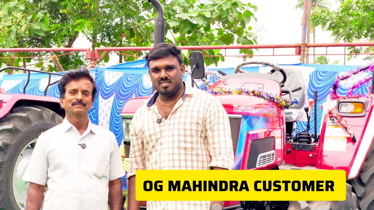 37  வருசம் ஆச்சி intha field ku வந்து| mahindra tr🚜 customer | #kctractors 
