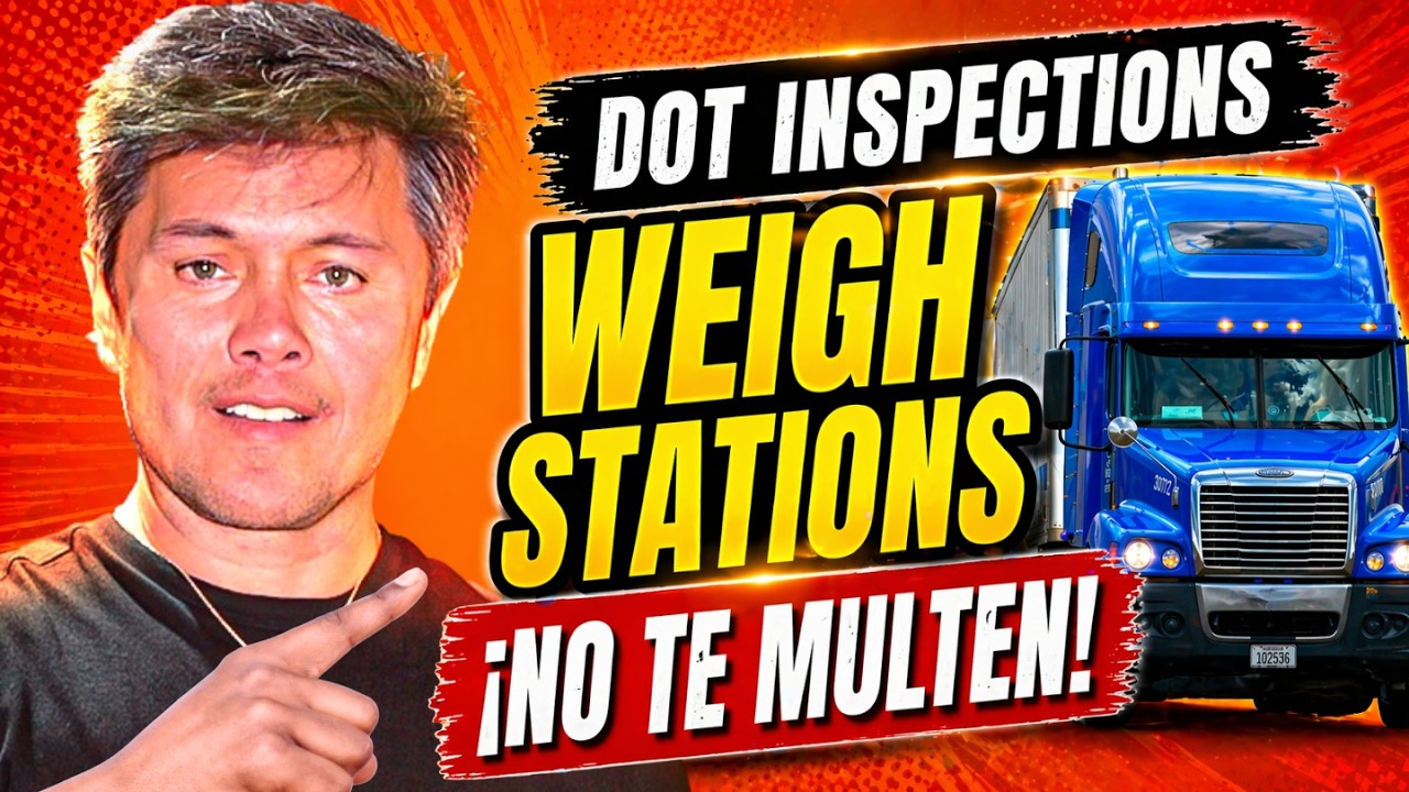 Inglés Para Truck Drivers USA. DOT Inspecciones y Weigh Stations