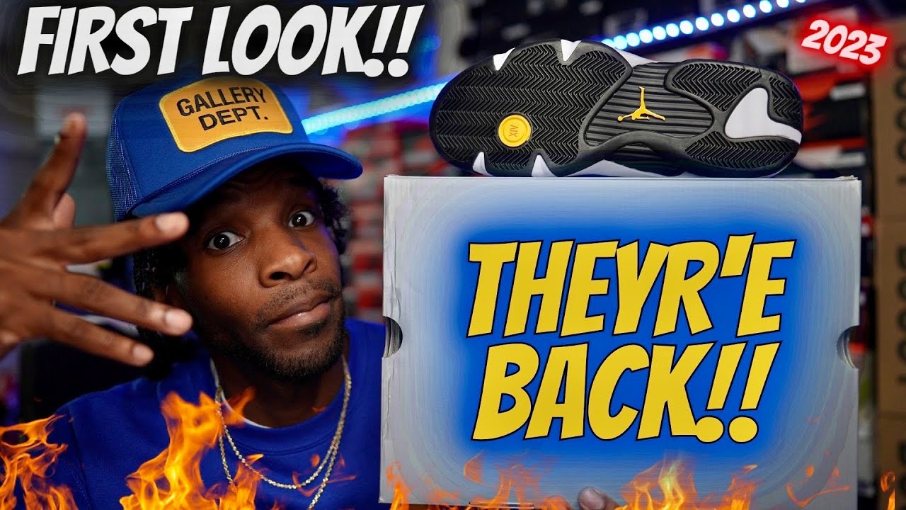 FIRST LOOK 2023 JORDAN 14 LANEY MID‼️ THE ARE NICE & WON&rsquo;T BE A WALK IN THE PARK WHEN THEY RELEASE..