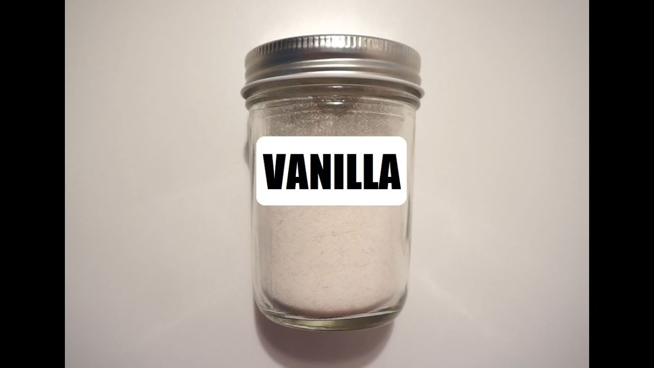 HOMEMADE VANILLA POWDER (BY CRAZY HACKER)