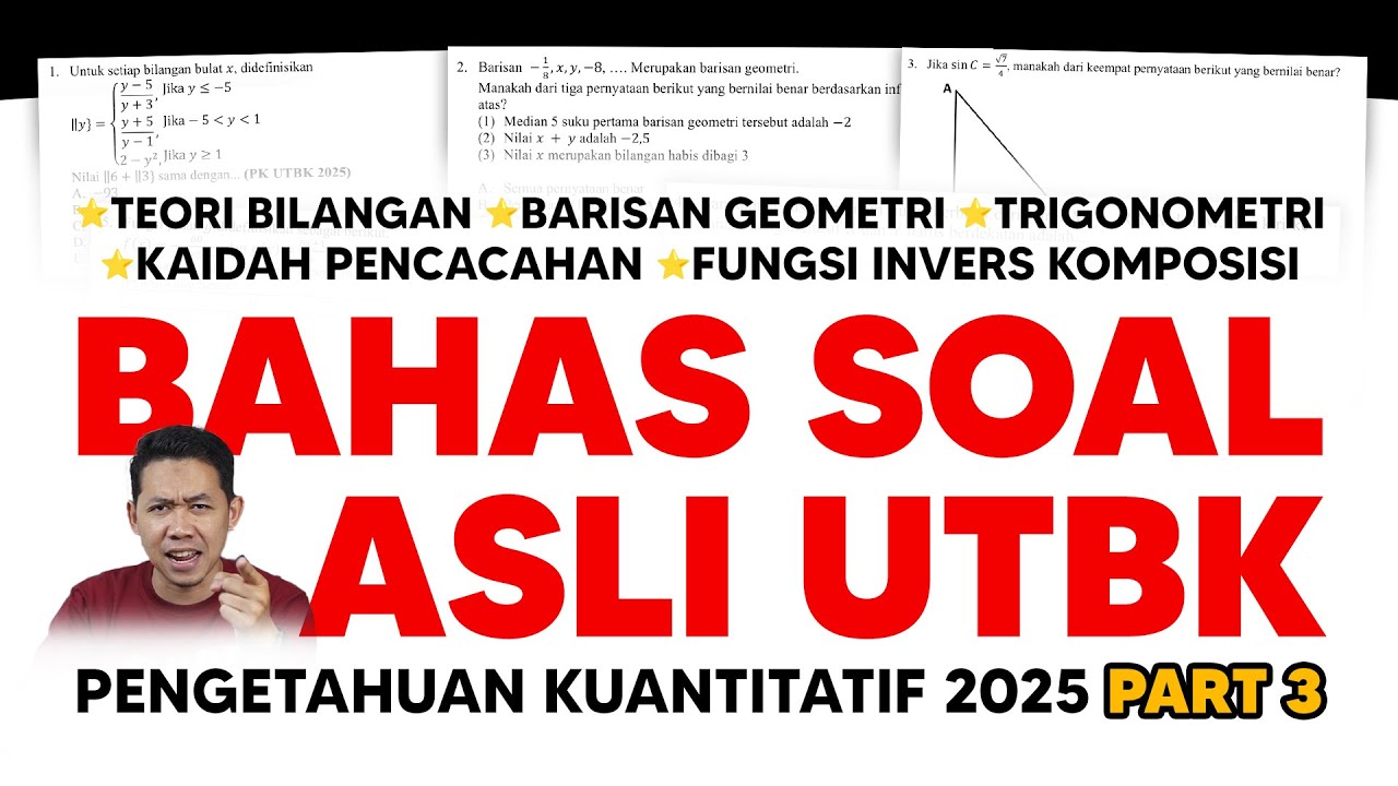 SOAL UTBK 2026 PENGETAHUAN KUANTITATIF PART 3