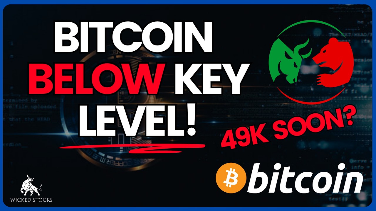 Bitcoin Dropping To 49K Soon? | BTC Price Analysis