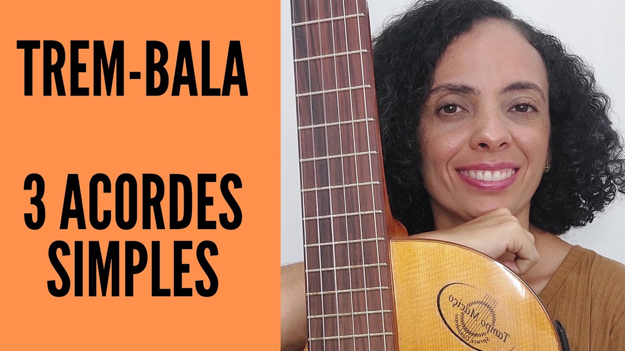 Como tocar Trem-Bala no VIOLÃO de forma bem SIMPLES - INICIANTES DO VIOLÃO