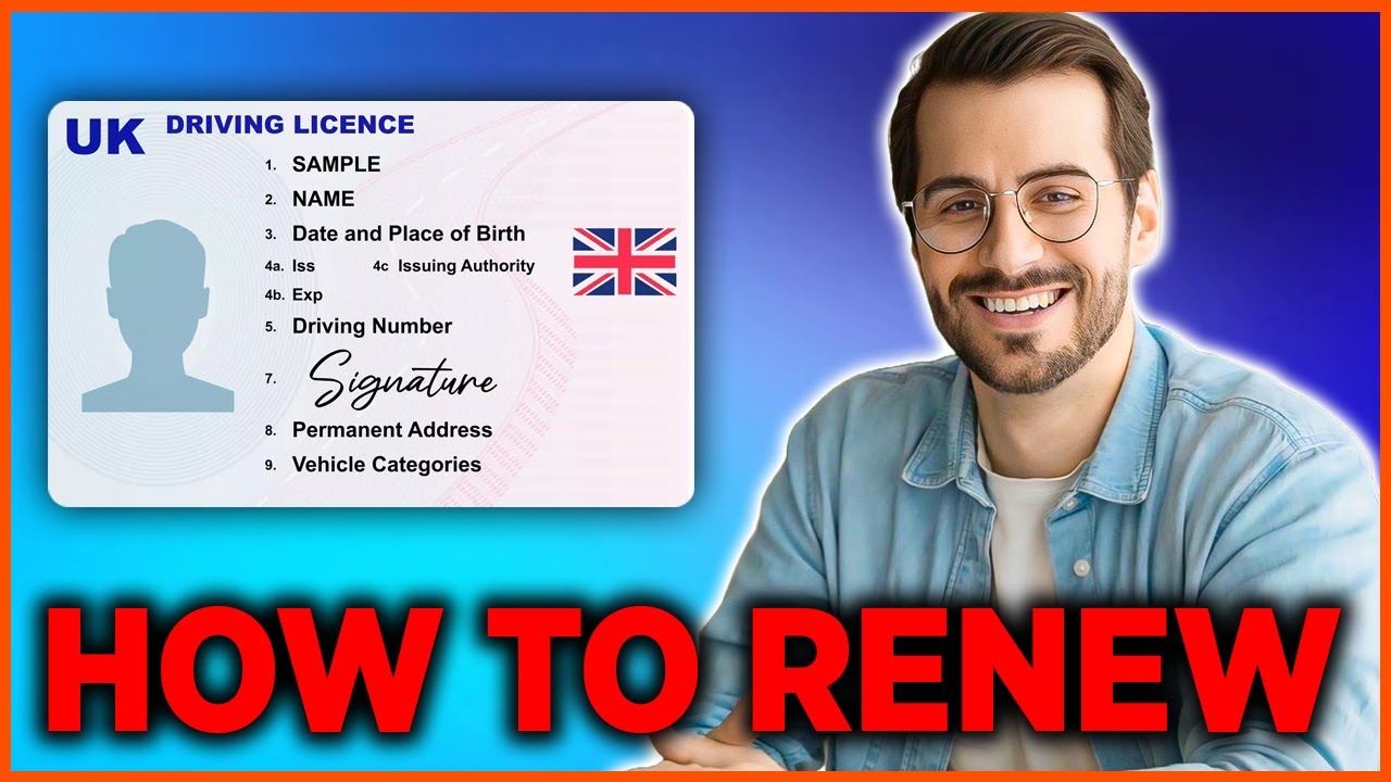 How To Renew Driving Licence Online UK (2025)