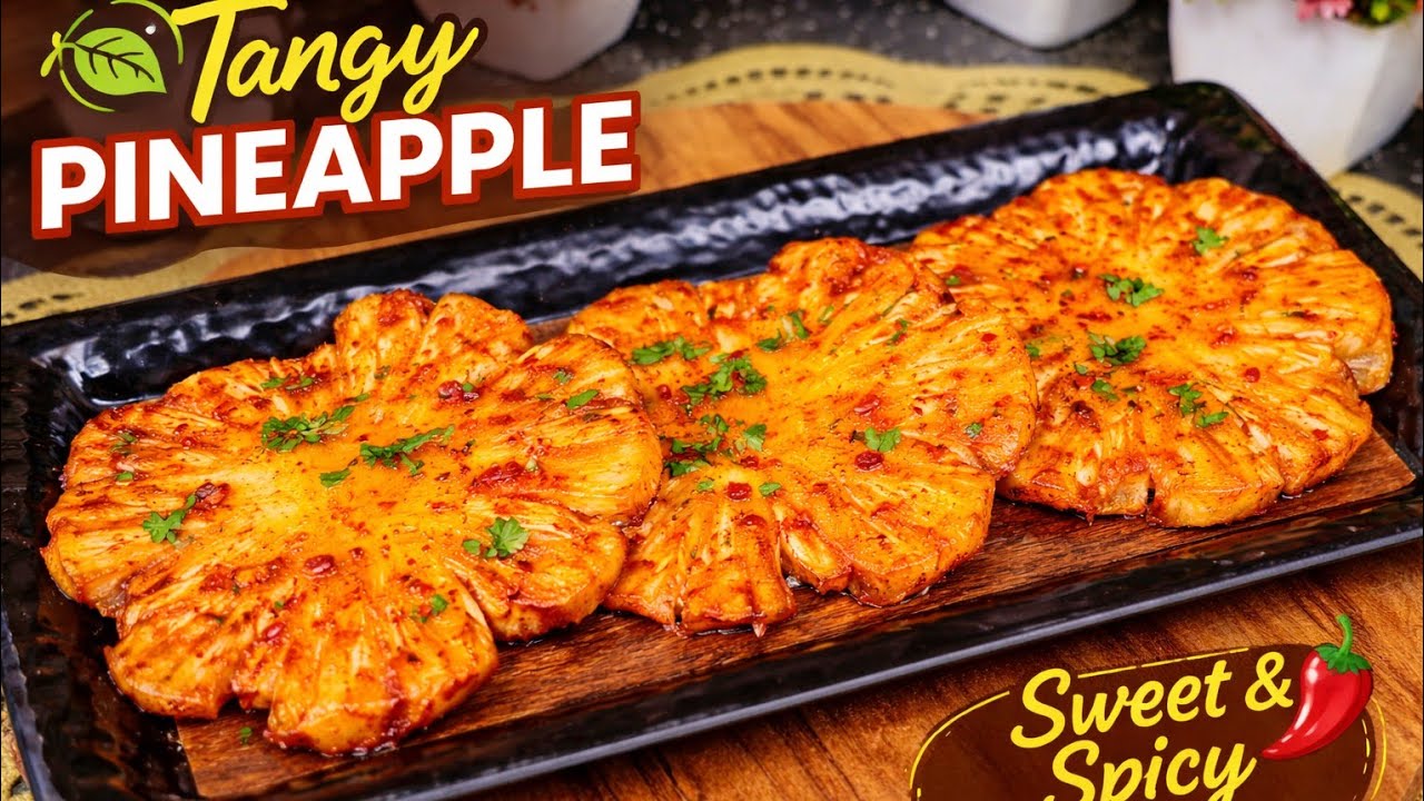 Ramzan Special Tangy Pineapple 🍍 BBQNatoin Style | Super delicious recipe 😋💕