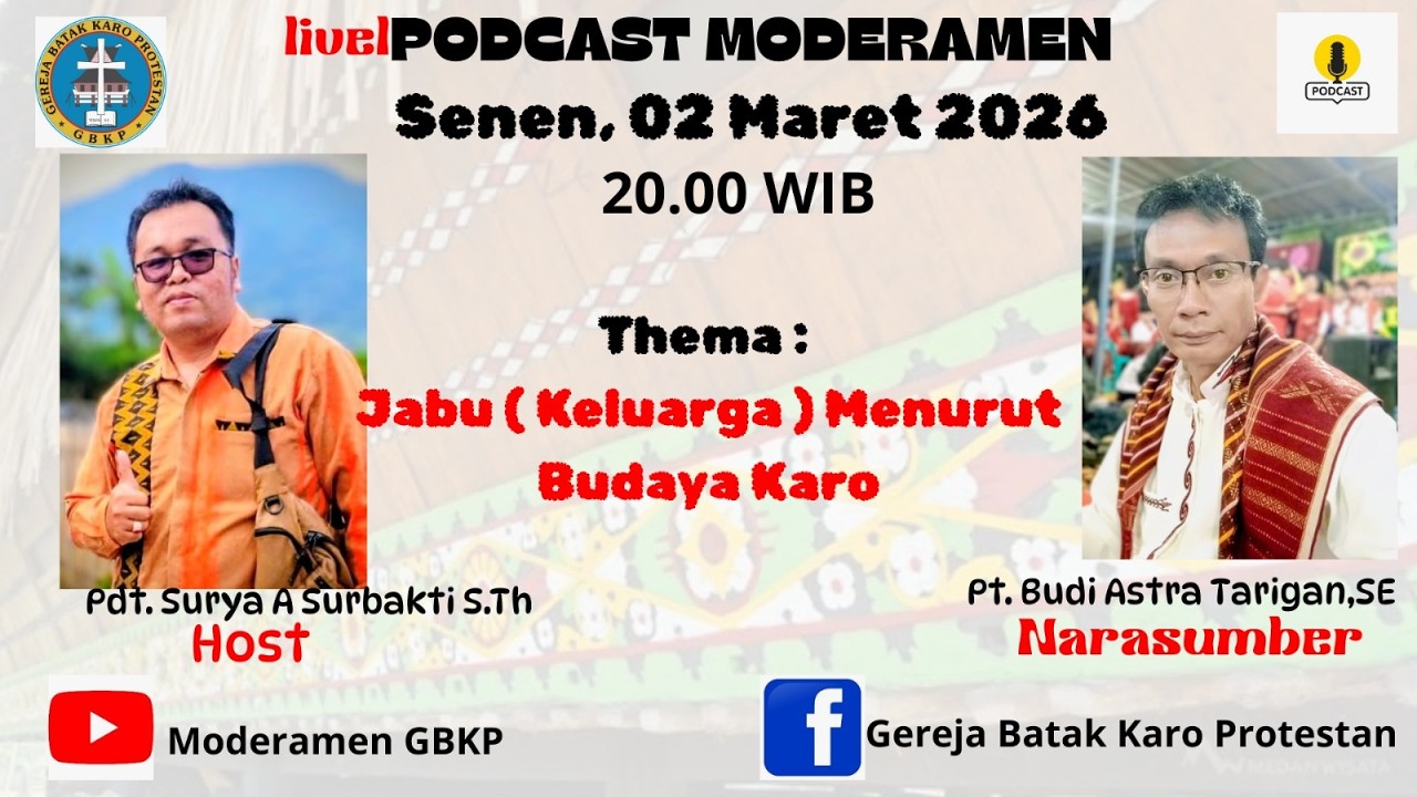Podcast Moderamen GBKP