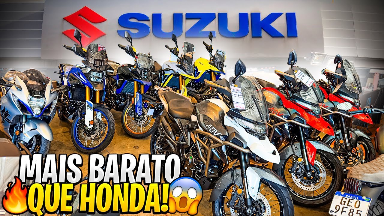 SUZUKI, HAOJUE E ZONTES - PREÇOS ATUALIZADOS MOTOS 2025!! Será que vale a pena?