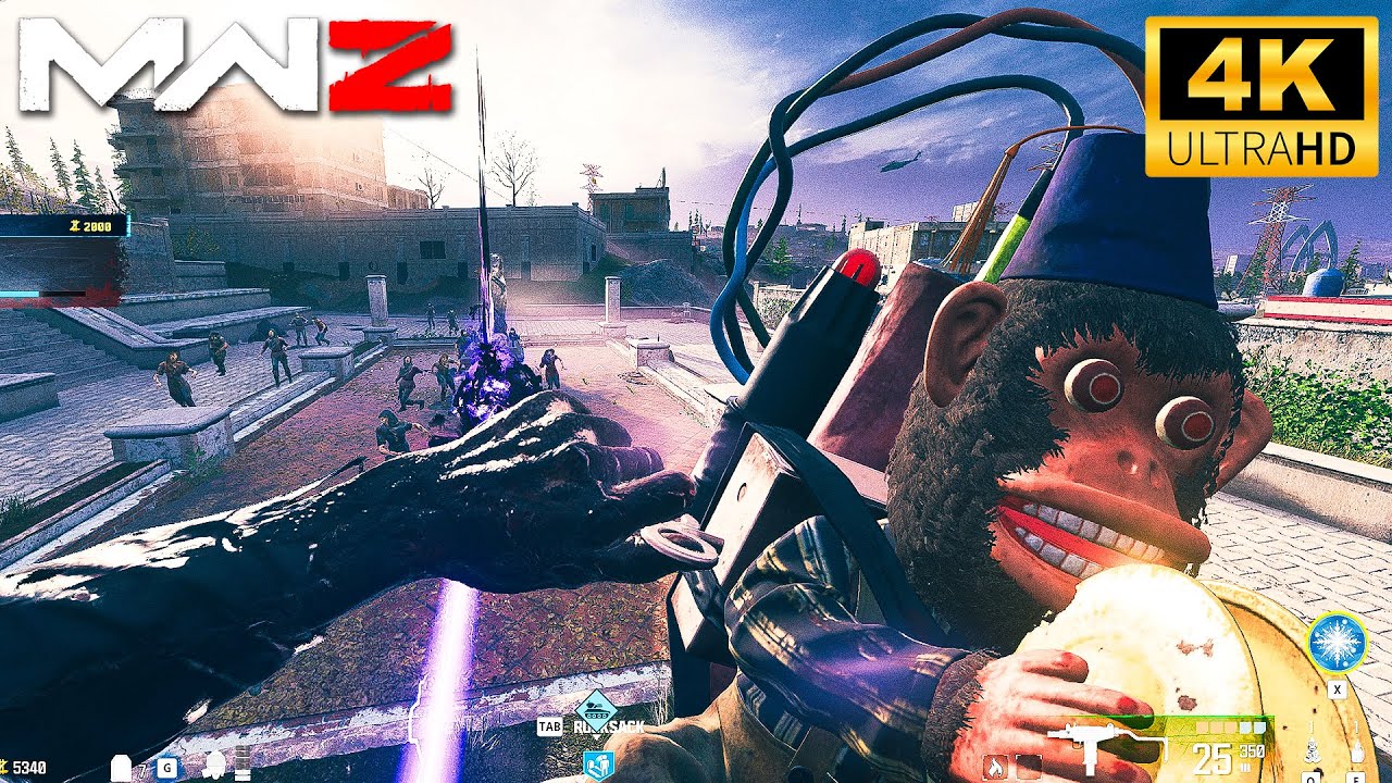 Modern Warfare Zombies Gameplay 4K (No Commentary) MWZ MW3