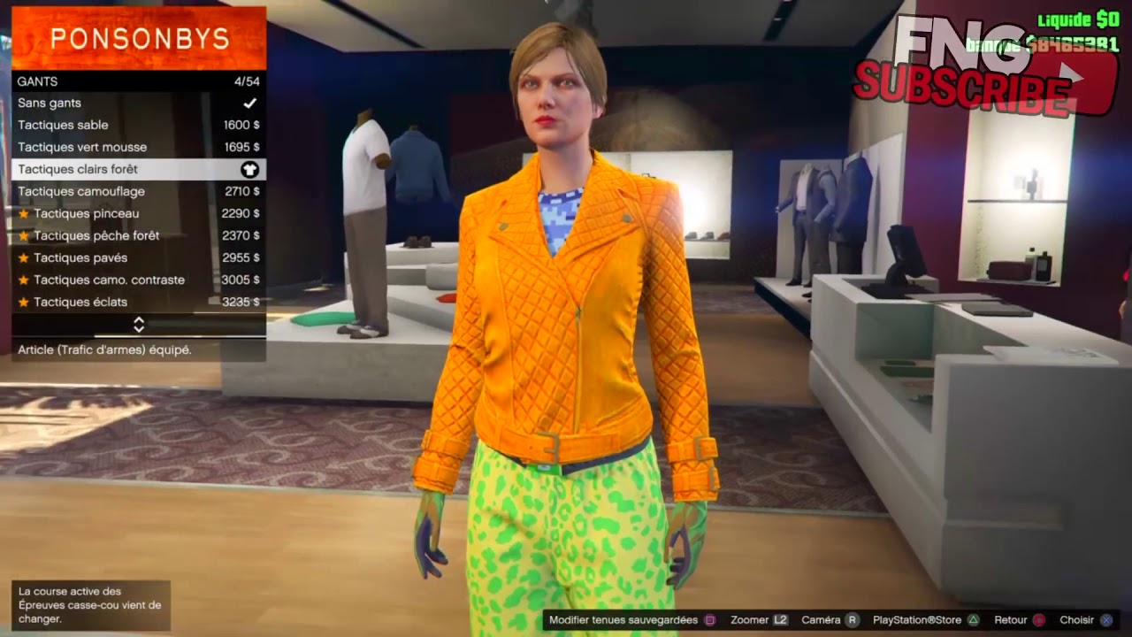 GLITCH TENUE HAUT TRON + CEINTURE DE FLIC (IIA) + CHAUSSURES TRON SUR GTA 5 ONLINE 1.44