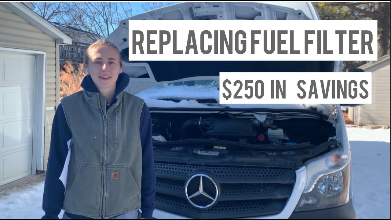 Changing Fuel Filter in 2008-2018 Model Mercedes Sprinter
