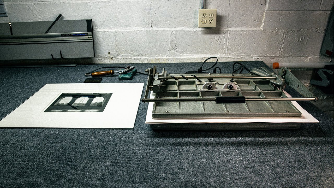 Framing Photography - Part 3 - How To Dry Mount Black and White Darkroom Prints