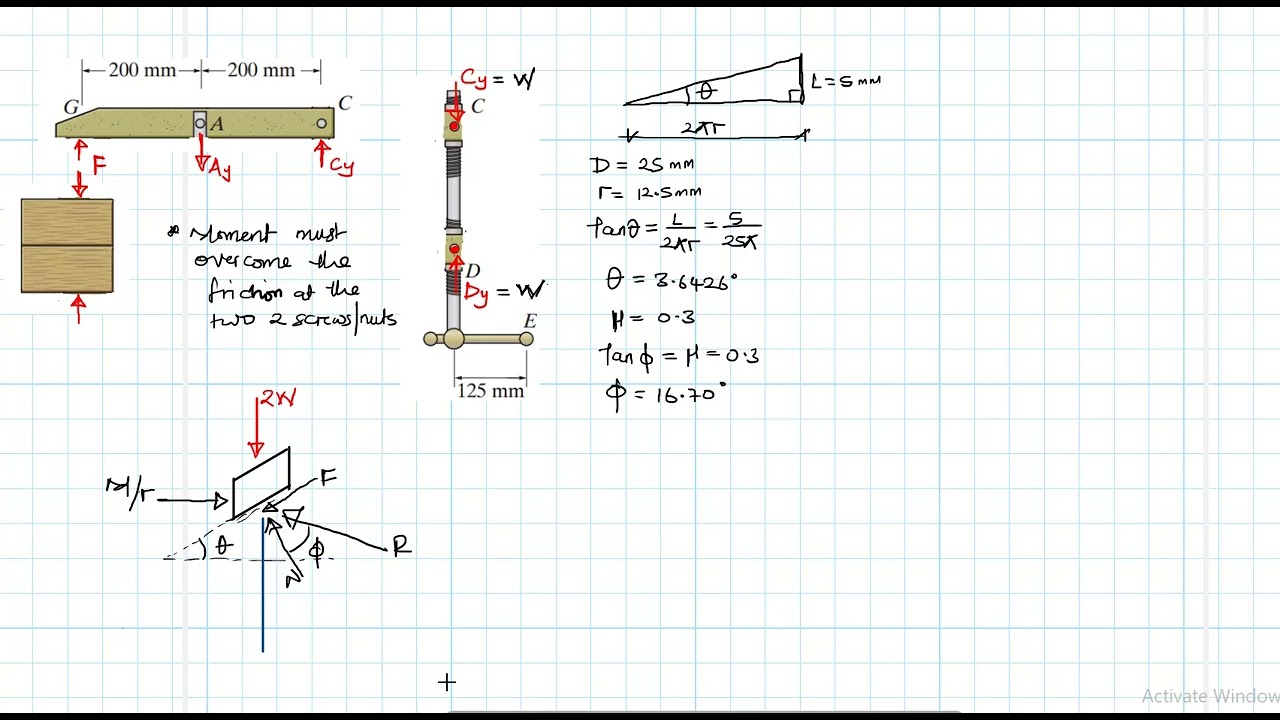 8–72 Friction (Chapter 8: Hibbeler Statics) Benam Academy