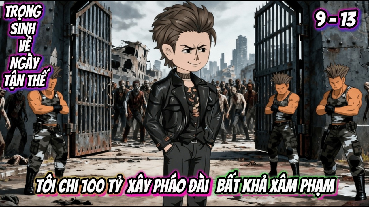 Trọng Sinh Trở Về Ngày Tận Thế: Tôi Chi 100 Tỷ Xây Pháo Đài Bất Khả Xâm Phạm 9-13 | BánhBaoVietsub