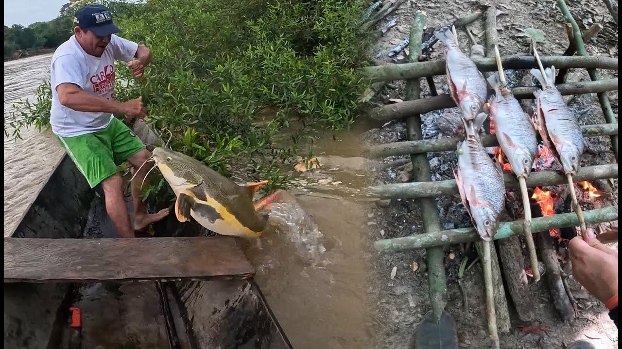 Amigos de la Pesca cap 68: VUELVEN los PECES a los RIOS! Un Dia y una NOCHE de CAMPAMENTO y PESCA