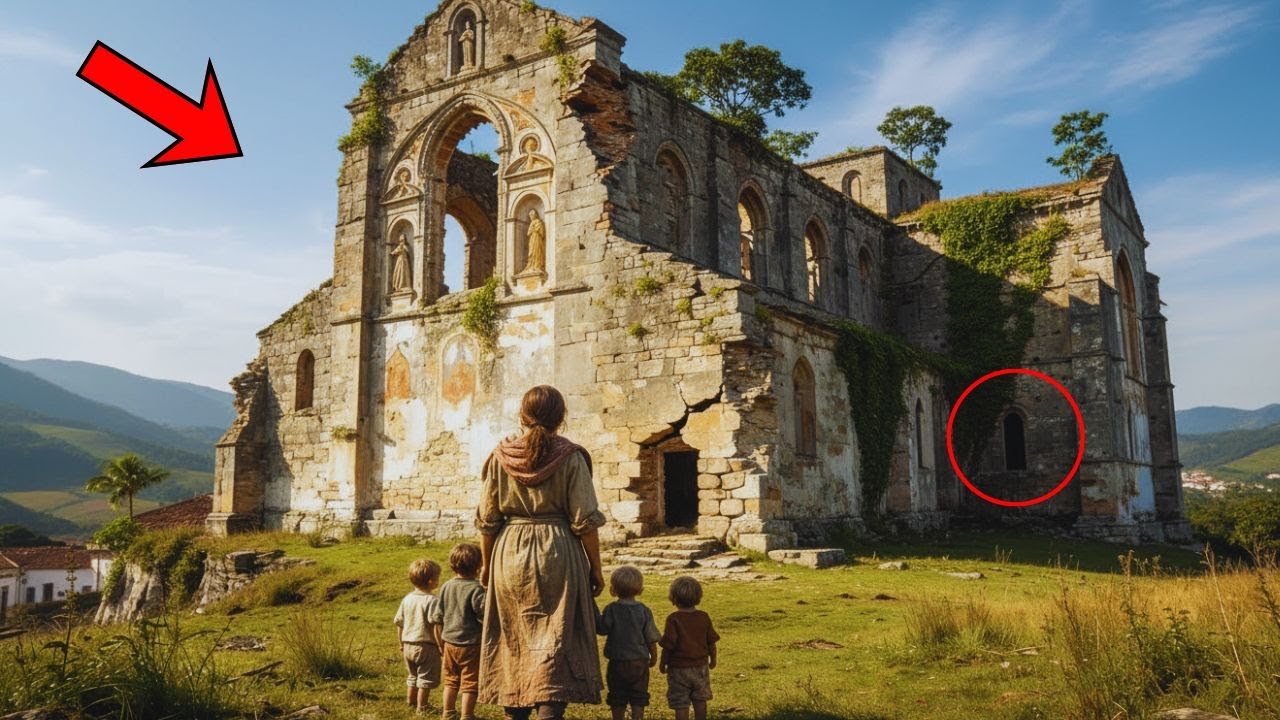 Viúva Pobre Despejada Comprou um Convento Abandonado por R$129 — E o Que Estava Escondido Lá Valia..