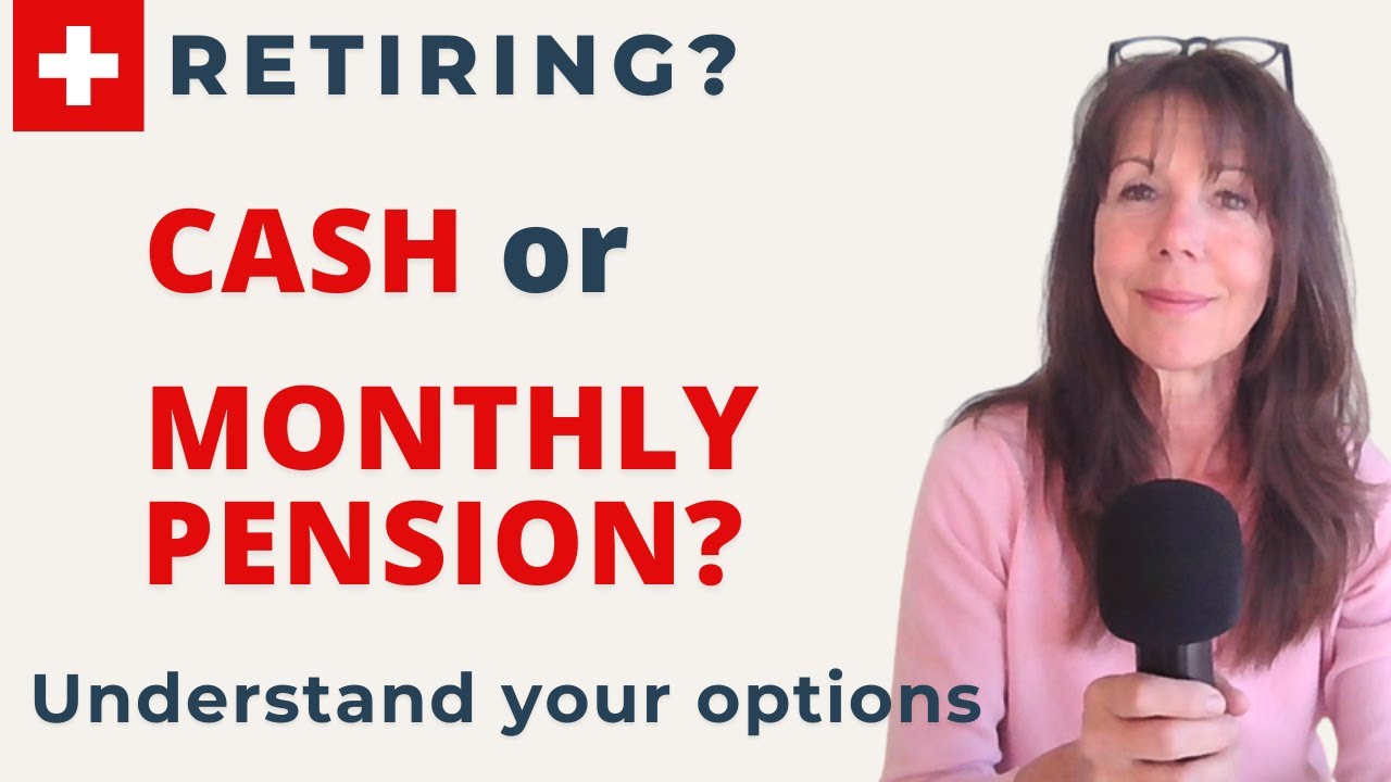 Retiring: take your pension as cash from the pension fund or as a monthly annuity? Info and rules.