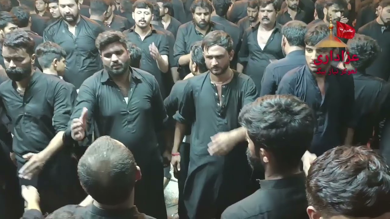 9 Muharram baramdagi markazi zyarat Thokar niaz baig lahore noha |aj ghora khak rawa aya|
