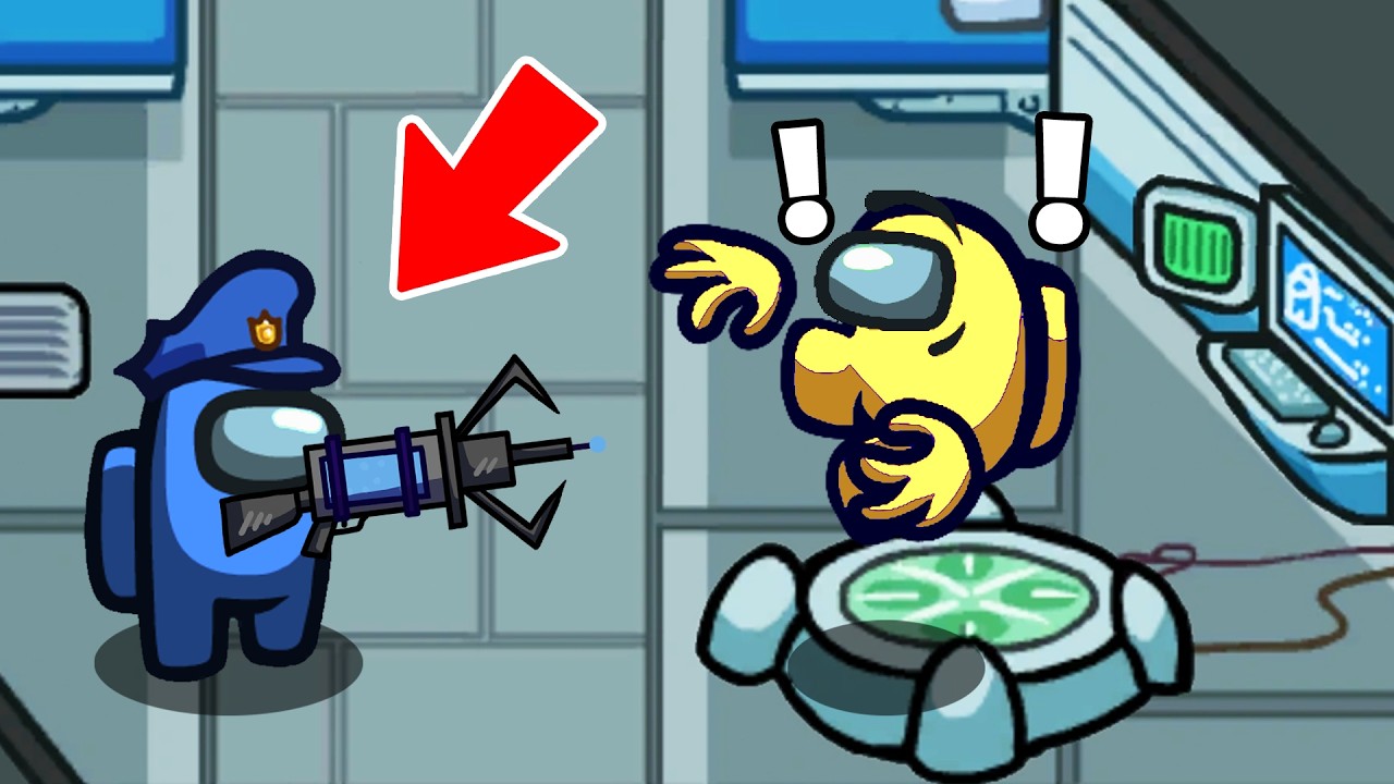 I Added A Gravity Gun To Among Us.