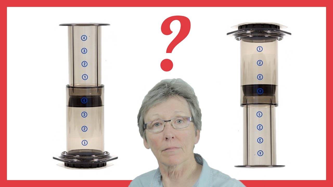 AeroPress В какую сторону?