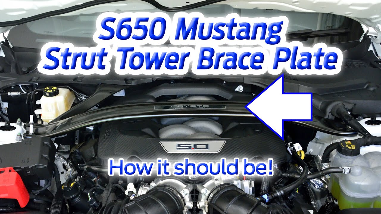 Распорка стоек подвески S650 2024 Mustang