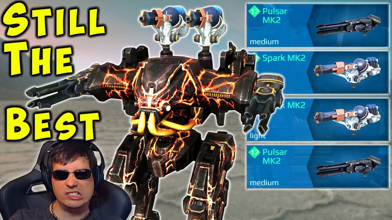 ARES STILL THE BEST - Pulsar Spark Setup - War Robots Mk2 Gameplay WR