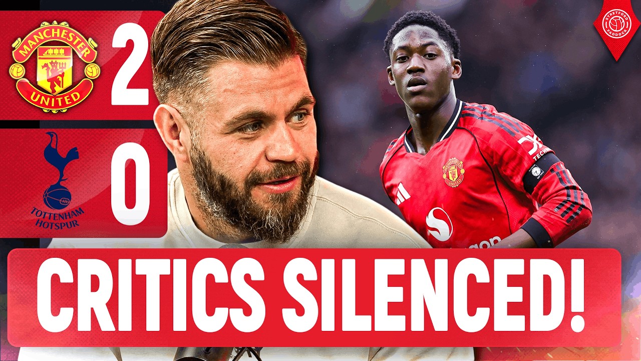 Man United 2 Spurs 0 | Carrick's FOURTH Win On The Bounce! Howson Review!