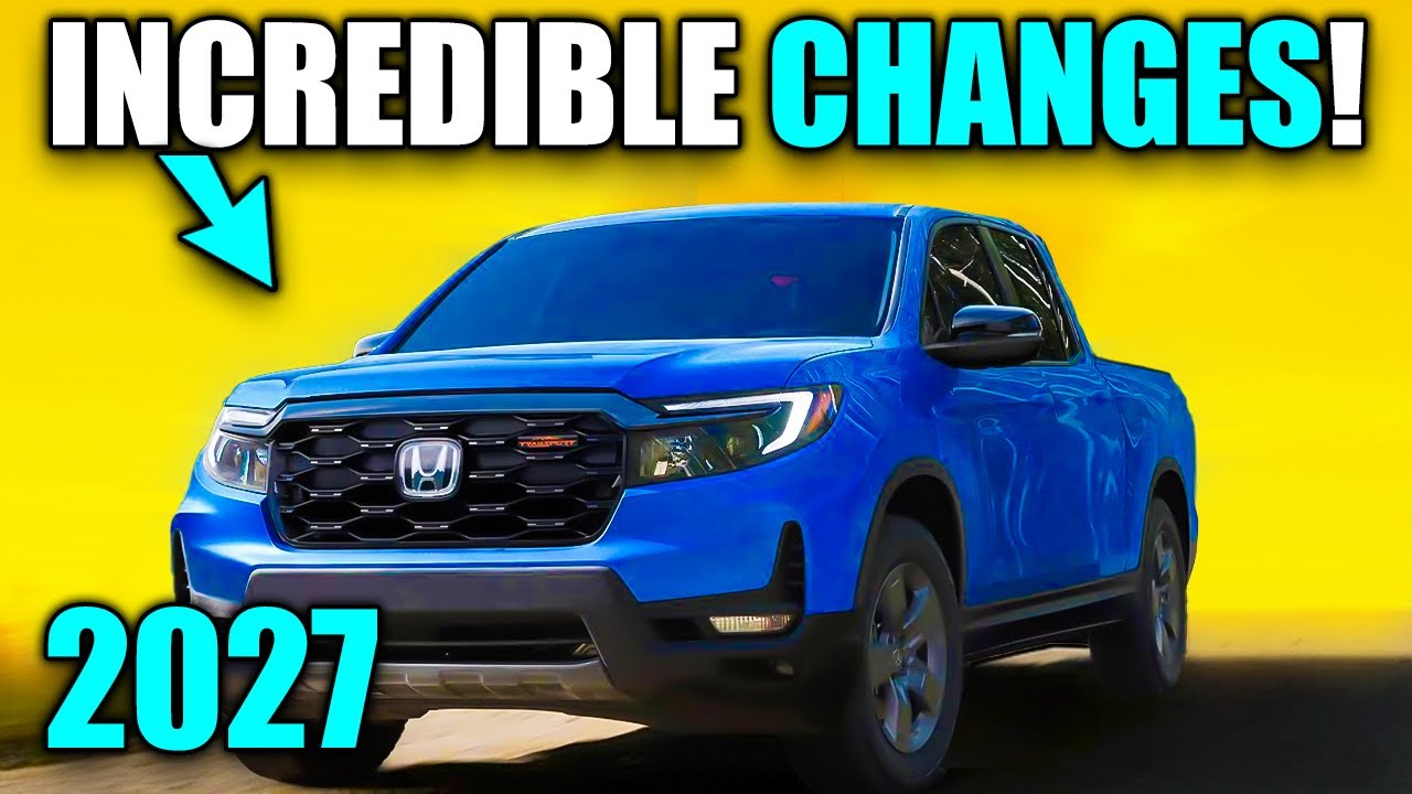 6 CRAZY Changes in 2027 Honda Ridgeline EXPLAINED in Detail!