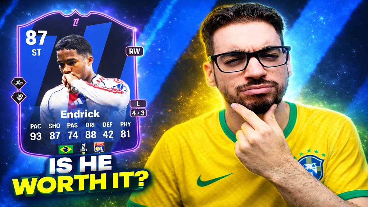 87 POTM ENDRICK IS HERE! BUT IS HE WORTH IT?🤔 SBC Review