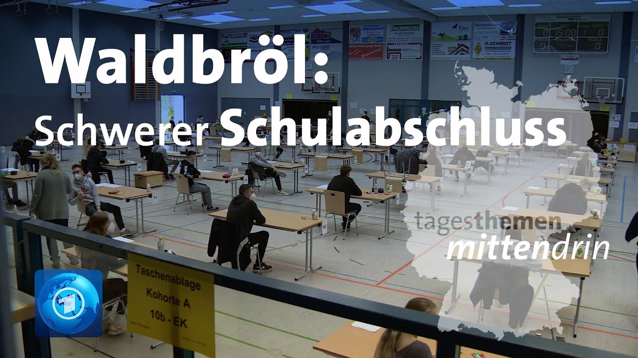 Waldbröl: Schulabschluss in Corona-Zeiten | tagesthemen mittendrin