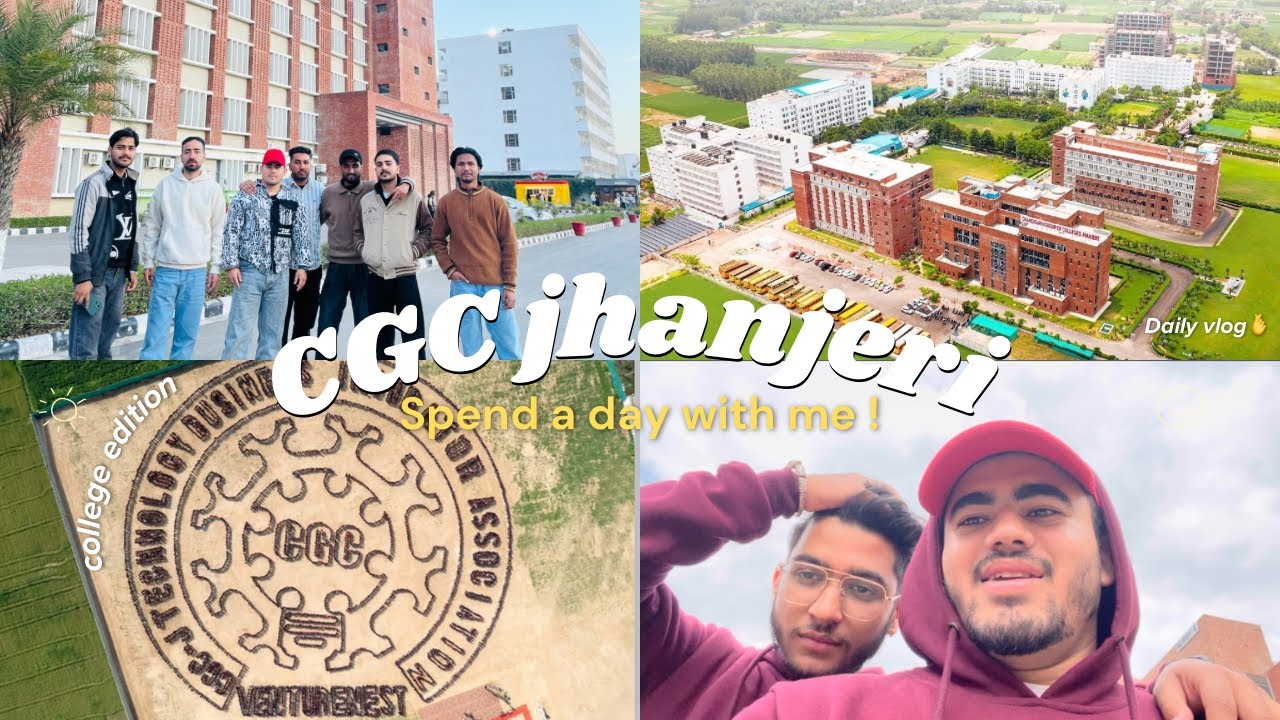 A Day in My Life at CGC Jhanjeri🎒| Real & Unfiltered College Vlog😎