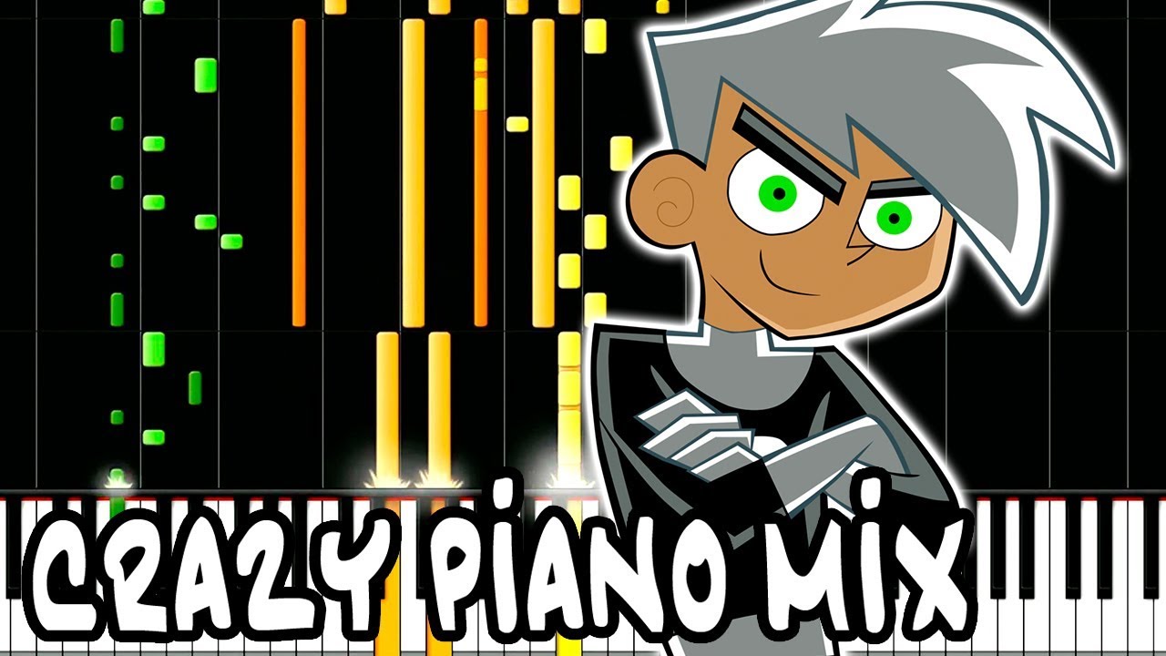 Crazy Piano! DANNY PHANTOM Theme