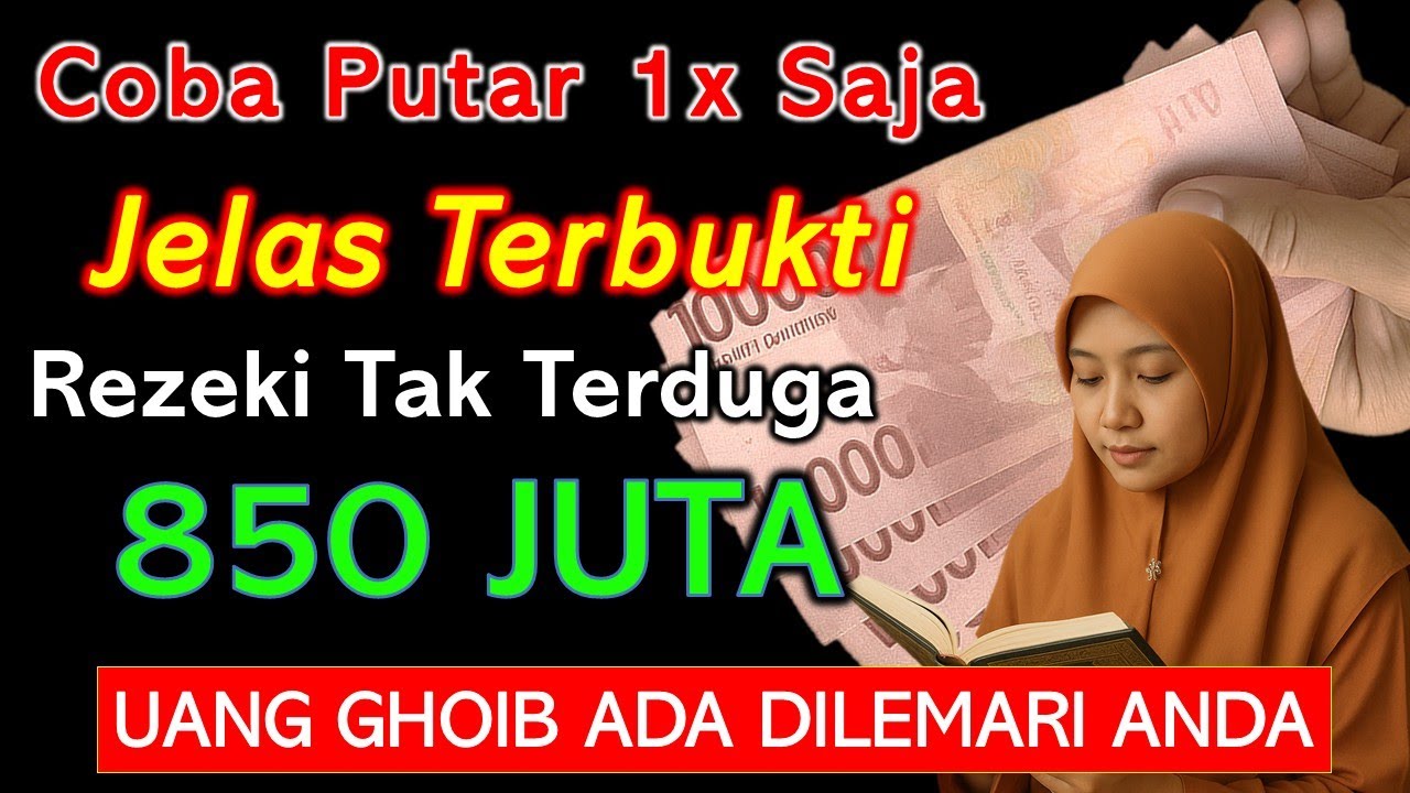 🔴AWALNYA TAK PERCAYA❗ NAMUN SETELAH PUTAR SAMPAI AKHIR, ADA REZEKI TAK TERDUGA 500 JUTA MASUK RUMAH