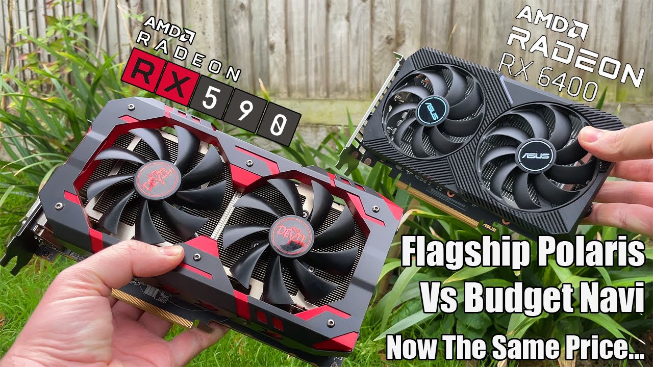 RX 590 Vs RX 6400 - Same Price, VERY Different Performance