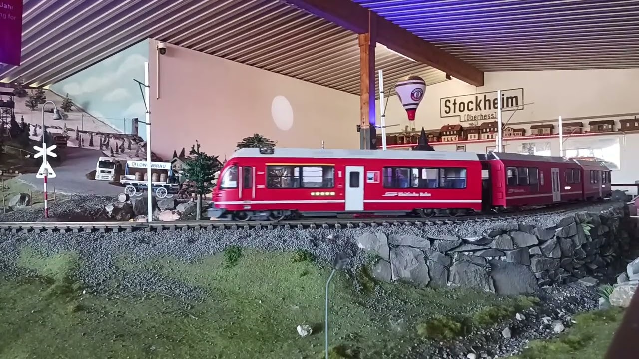 LGB Bahn Im Modellbahnhof Stockheim