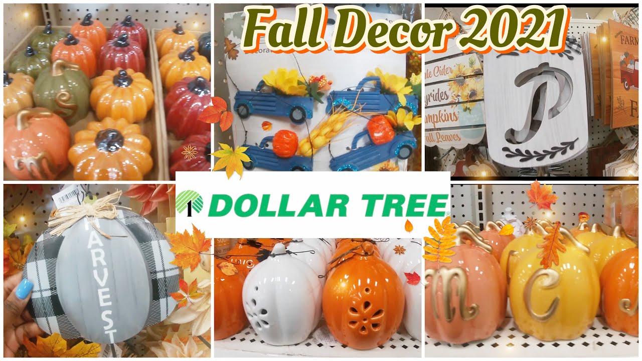 Dollar Tree Fall Decor 2021  🎃 Virtual Shopping Trip