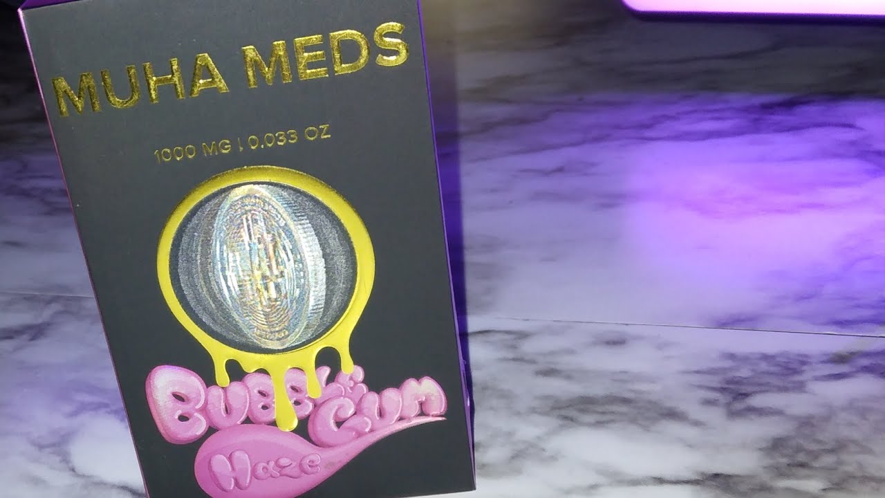 Muha meds Bubble gum haze-Review-🍬🙃🍬💨💨