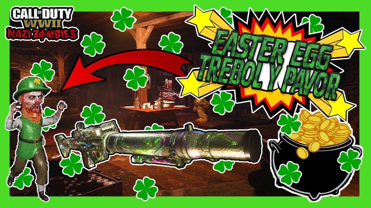 ☘️EASTER EGG TREBOL GROESTEN HAUS / DESAFIO RECOMPENSA CAMUFLAJE / ZOMBIES WW2