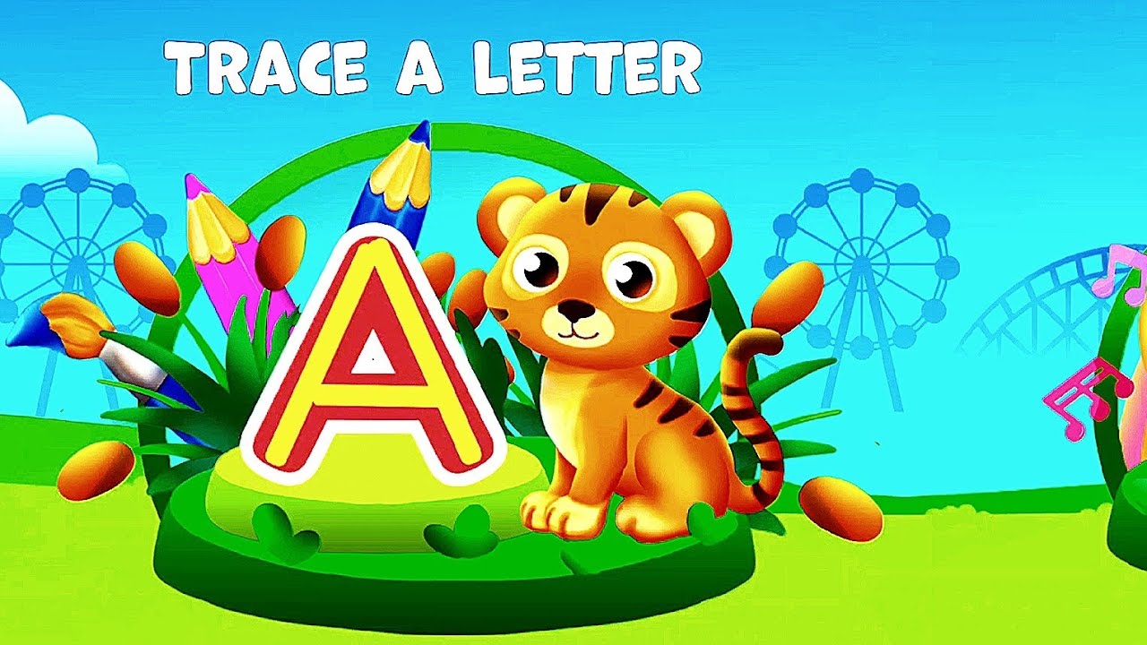 Binky ABC games for kids 3-6 #part1  | Game Tunes | Android gameplay Mobile  phone4kids Video Game