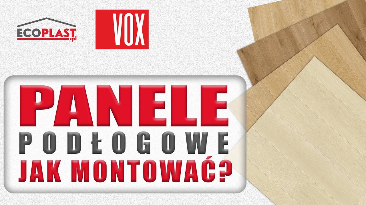 Montaż Paneli podłogowych VOX Querra Supra z Podkładem i Listwami | Zobacz instruktaż krok po kroku