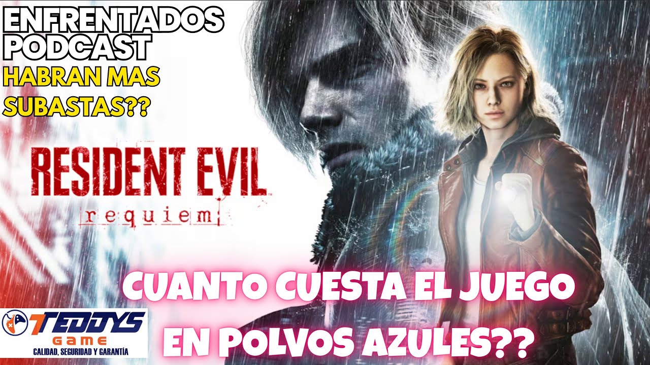 RESIDENT EVIL 9 REQUIEM CUANTO CUESTA EN POLVOS AZULES? ENTREVISTA A TIENDA DE VIDEOJUEGOS EN VIVO!