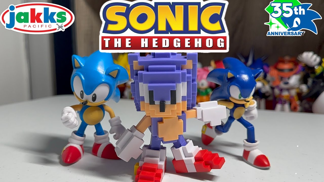 Sonic The Hedgehog 35th Anniversary, Multipack Figures!!! 