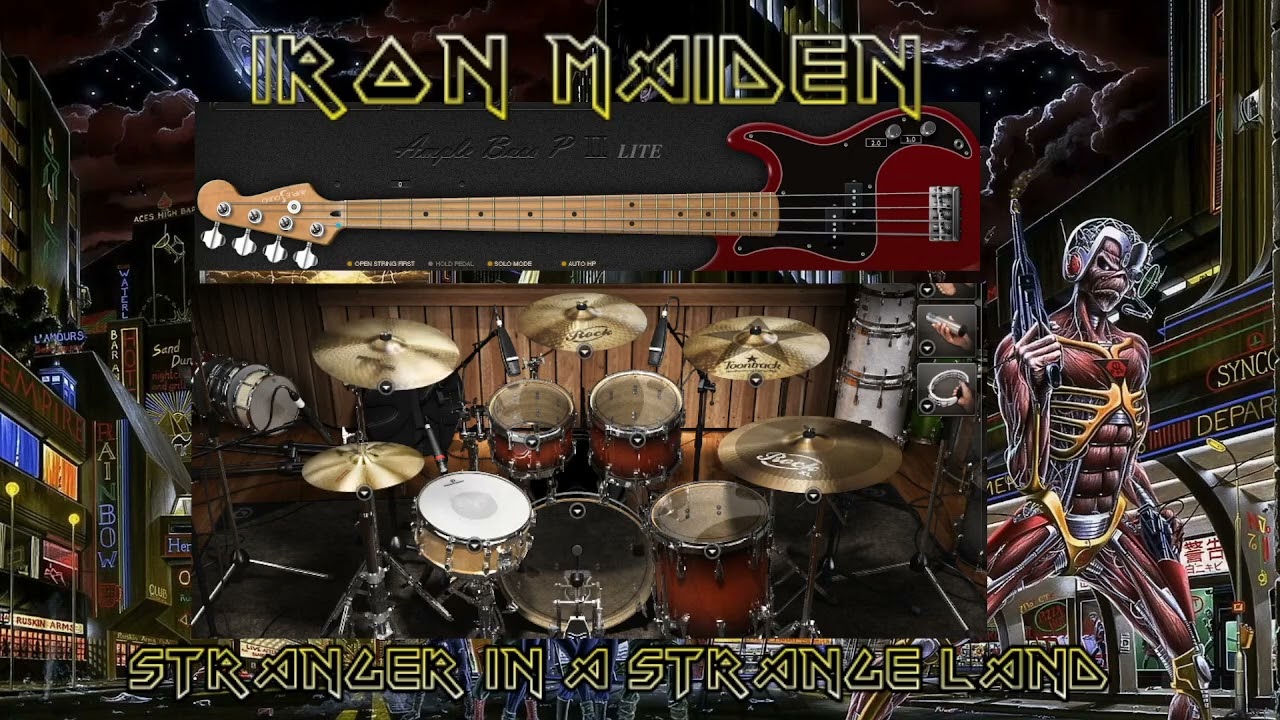 Iron Maiden: Stranger In A Strange Land (drum and bass only)
