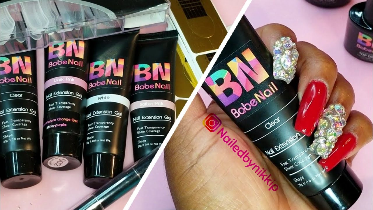 BabeNail Polygel | Bling Removal Trick | 3 Week Apres Dupe Update