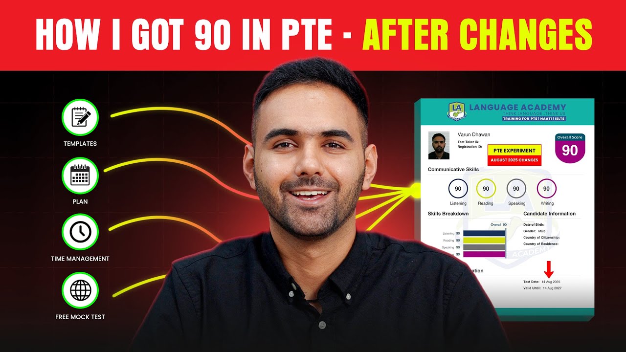 How I got 90 in PTE After Changes | Proven Tips, Strategies & Templates